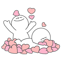[LINEスタンプ] シュールでゆるいスタンプ (ラブリー)