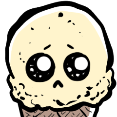 [LINEスタンプ] バニラアイスの表情