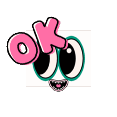 [LINEスタンプ] 動くスタンプ目でか 