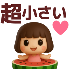[LINEスタンプ] 【超小さい】ずっと使えるかわいいスタンプ