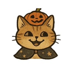 [LINEスタンプ] 魔法使い見習いパンプテラくん fetchpriority=high