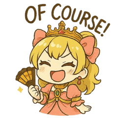 [LINEスタンプ] お嬢様のミニキャラスタンプ1