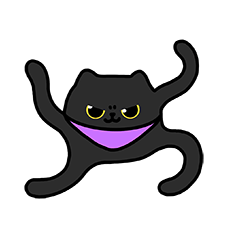 [LINEスタンプ] 空虚の猫カカ