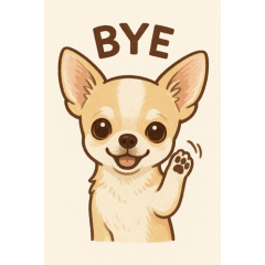 [LINEスタンプ] かわいい犬の挨拶シリーズ～これで伝わる～