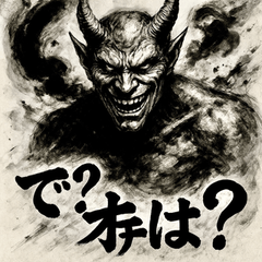[LINEスタンプ] 毒舌オーガ。