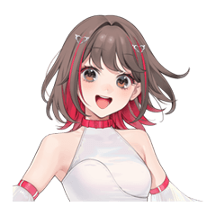 [LINEスタンプ] ネガティヴハッピィ アイドルver.