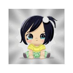 [LINEスタンプ] 言えないことを代わりに言うベビちゃん 