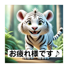 [LINEスタンプ] 動物達のご挨拶①