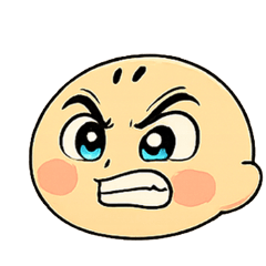 [LINEスタンプ] まるまるフェイスの感情スタンプ