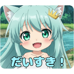 [LINEスタンプ] プレミアムみなみちゃんスタンプ⑧