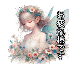 [LINEスタンプ] 妖精GIRL′S