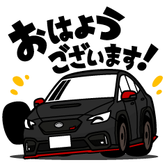 [LINEスタンプ] 大好き！大人のスポーツセダン(2021's)