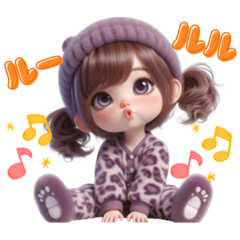 [LINEスタンプ] カラフル❤️ふわ文字❤️色々な人に使える