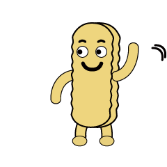[LINEスタンプ] ちんすこうのスッコー君 