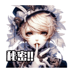 [LINEスタンプ] ゴスロリBOY′S