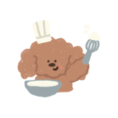 [LINEスタンプ] トイプードルの日常。スタンプ
