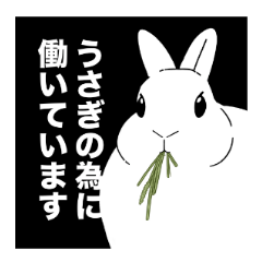 [LINEスタンプ] うさぎ飼い、うさぎ好きの為のスタンプ