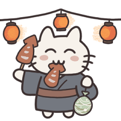 [LINEスタンプ] ラテねこちゃん