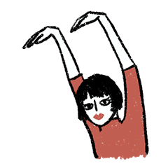 [LINEスタンプ] 赤いリップの気分屋ちゃん
