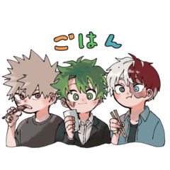 [LINEスタンプ] ヒロアカみんなのスタンプ