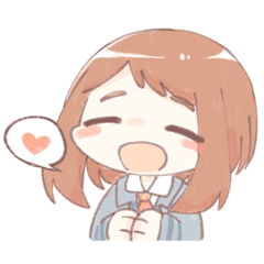 [LINEスタンプ] トガちゃんとお茶子ちゃんスタンプ