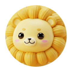 [LINEスタンプ] 黄色い生き物カプセルトイ
