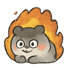 [LINEスタンプ] 紙銭大好き チャオチャオ冥界ハムスター
