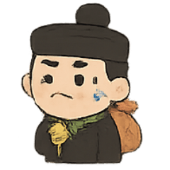 [LINEスタンプ] 霊月のびびり少年除霊師ジンバオ