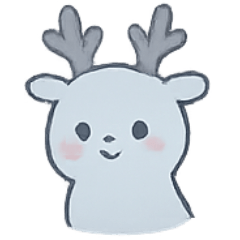 [LINEスタンプ] 幽霊子鹿 月門パレード