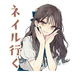 [LINEスタンプ] ふんわり大人女子★ネイルサロン