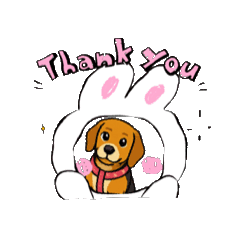 [LINEスタンプ] 可愛いピーグル犬 