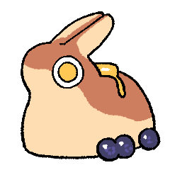 [LINEスタンプ] パンケーキのうさぎ