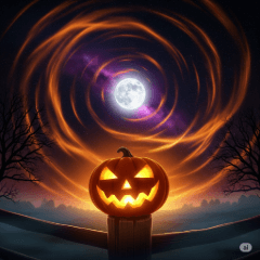 [LINEスタンプ] ハロウィン、魔法の夜