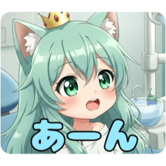 [LINEスタンプ] 全力でがんばりたいみなみちゃんスタンプ