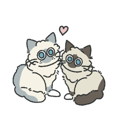 [LINEスタンプ] デルフィとニウム