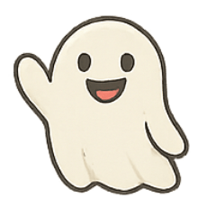 [LINEスタンプ] ぷかぷかゴーストの反応まつり