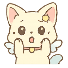 [LINEスタンプ] ふわもこフォクシーにゃん
