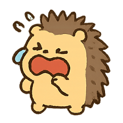 [LINEスタンプ] ハリネズミSpikeの感情大暴走