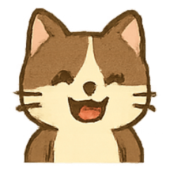 [LINEスタンプ] モカ猫の気分パレード