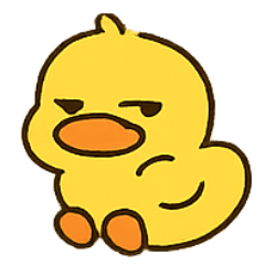 [LINEスタンプ] いたずらアヒルのヤコ