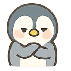 [LINEスタンプ] まんまるペンギンの感情パレード