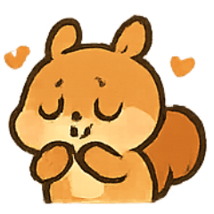 [LINEスタンプ] 暴走リスNatchiの放電日常