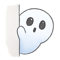 [LINEスタンプ] 小さなゴーストBoochaのパニック劇場