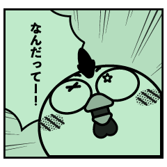 [LINEスタンプ] ニワトリ de あーる★まんが風