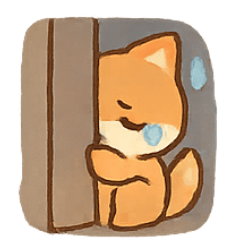 [LINEスタンプ] 泣き虫キツネFuuのガラスメンタル劇場
