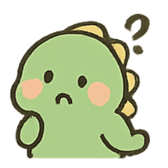 [LINEスタンプ] ぷにぷに恐竜のリアクションパレード