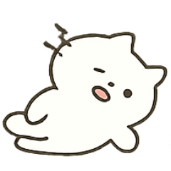 [LINEスタンプ] 放空ネコMiuMiuの現実逃避日記