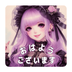 [LINEスタンプ] ゴスロリGIRL′S ②