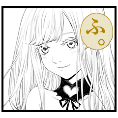 [LINEスタンプ] 漫画『化物語』 こよみヴァンプ