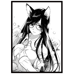 [LINEスタンプ] 漫画『化物語』 つばさキャット